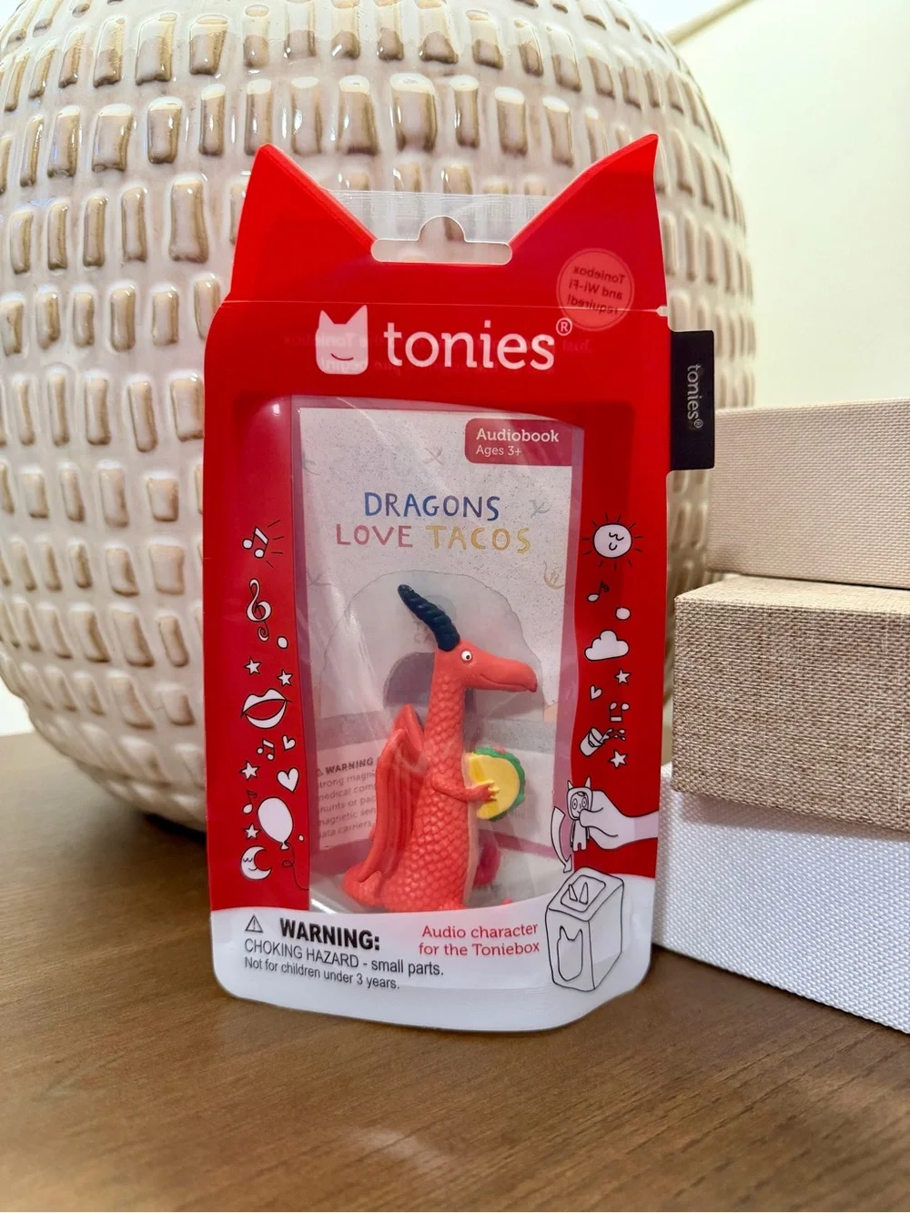 Tonies Dragons Love Tacos Red Audio Figure for Kids